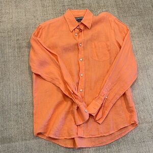 Men’s Vilbrequin linen shirt size Medium like new!